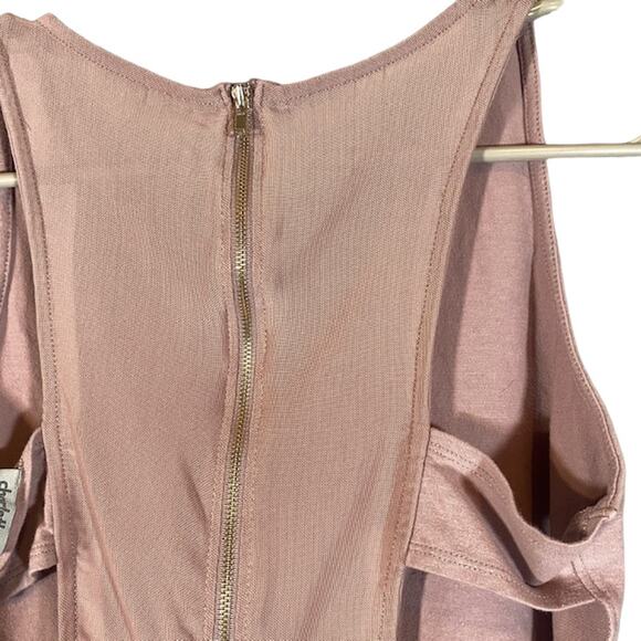 Charlotte Russe Blush Pink Sleeveless Cropped Top Women Sz S - Picture 7 of 9
